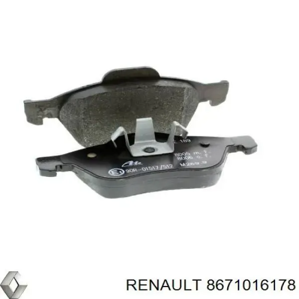 Pastillas de freno delanteras Renault Laguna 2 BG0, BG1