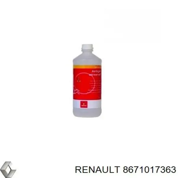 Liquido refrigerante 8671017363 Renault (RVI)
