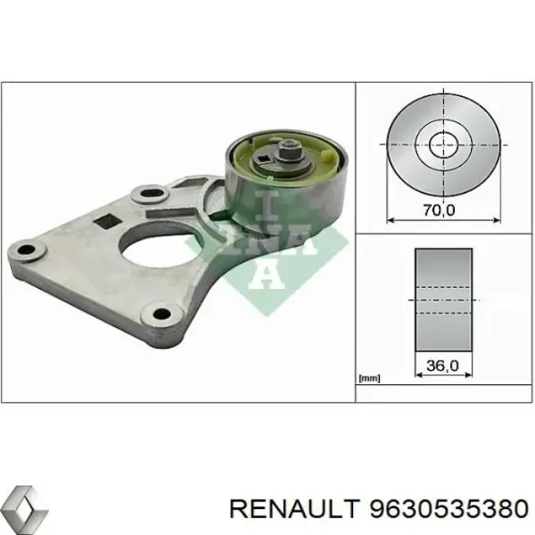 9630535380 Renault (RVI)