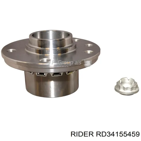 Buje de rueda delantero RD34155459 Rider