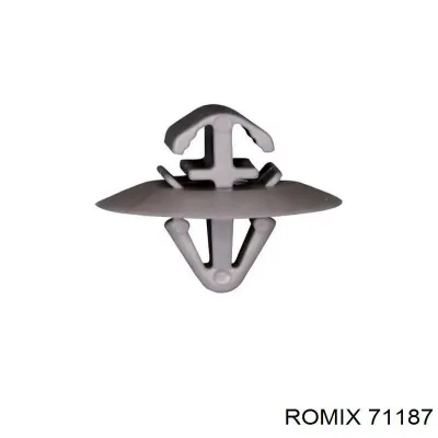 Clip de fijación de moldura de puerta ROMIX 71187