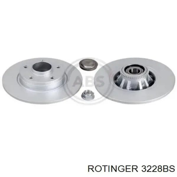 Disco de freno trasero Renault Trafic 2 FL