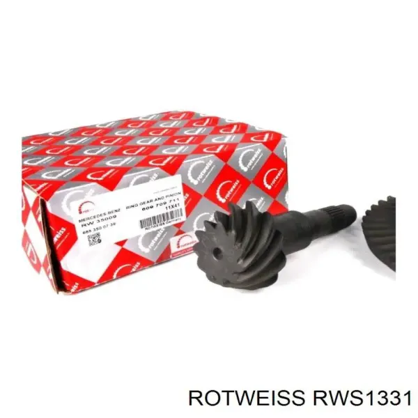 Arandela del diferencial del eje delantero RWS1331 Rotweiss