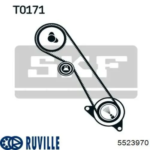 Kit correa de distribución Ford Focus 1 DFW
