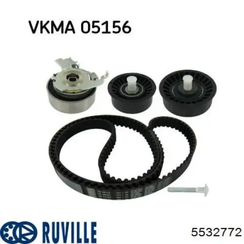Kit correa de distribución Opel Astra F69