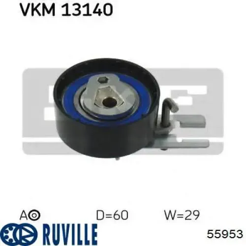 Rodillo, cadena de distribución Volvo S80 2 AS, AR