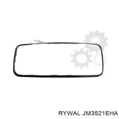 Carcasa del espejo retrovisor RYWAL JM3521EHA