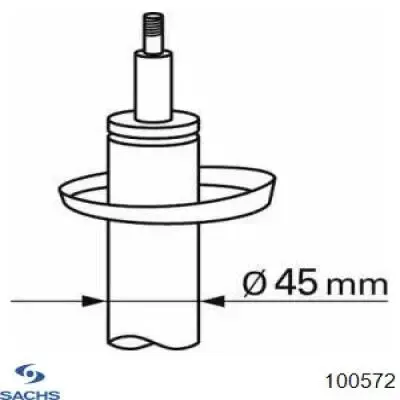 Amortiguador delantero BMW 3 E30