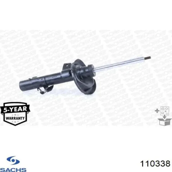 Amortiguador trasero 110338 Sachs