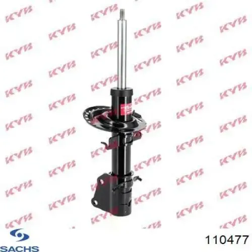 Amortiguador trasero 110477 Sachs