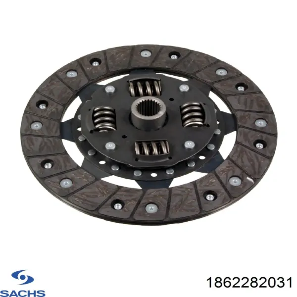 Disco de embrague 1862282031 Sachs