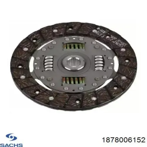Disco de embrague 264789 VALEO