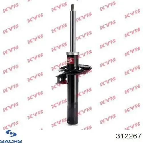 Amortiguador delantero Audi A3 8PA