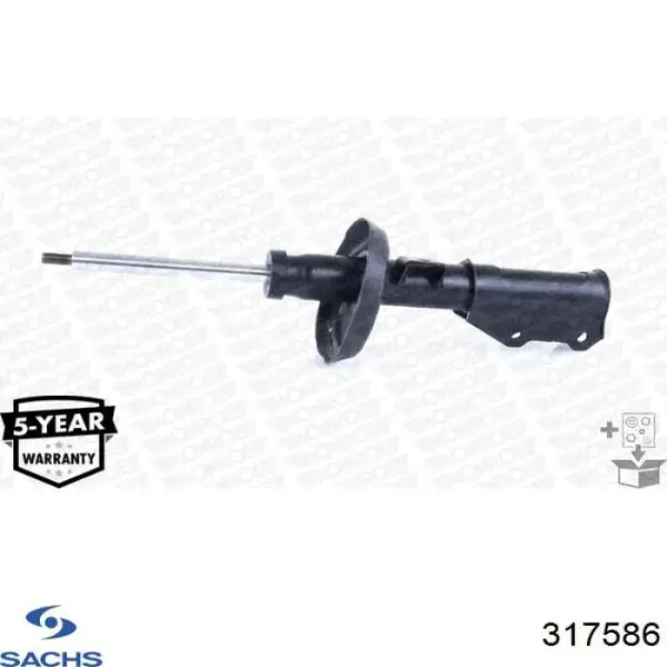 Amortiguador delantero izquierdo 23448003 General Motors