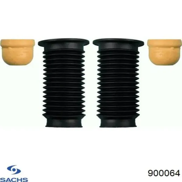 Tope de amortiguador trasero, suspensión + fuelle Ford Fiesta JH, JD