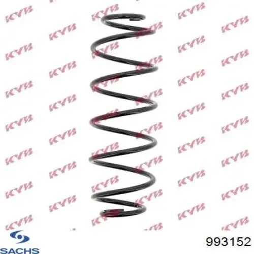 Muelle de suspensión eje delantero Citroen C3 2 A51