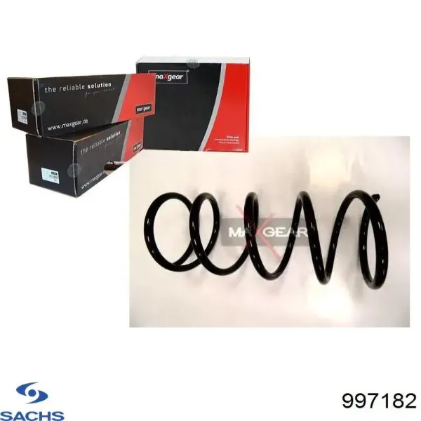 Muelle de suspensión eje delantero Peugeot 205 1 741A, C