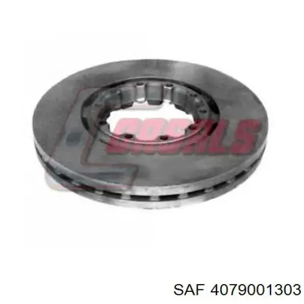 Disco de freno trasero 4079001303 SAF