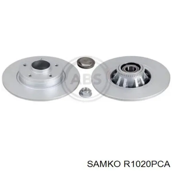 Disco de freno trasero Renault Trafic 2 FL