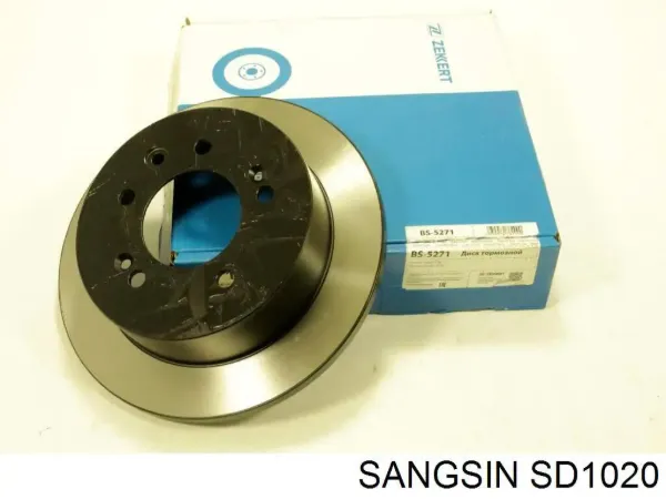 Disco de freno trasero SD1020 Sangsin