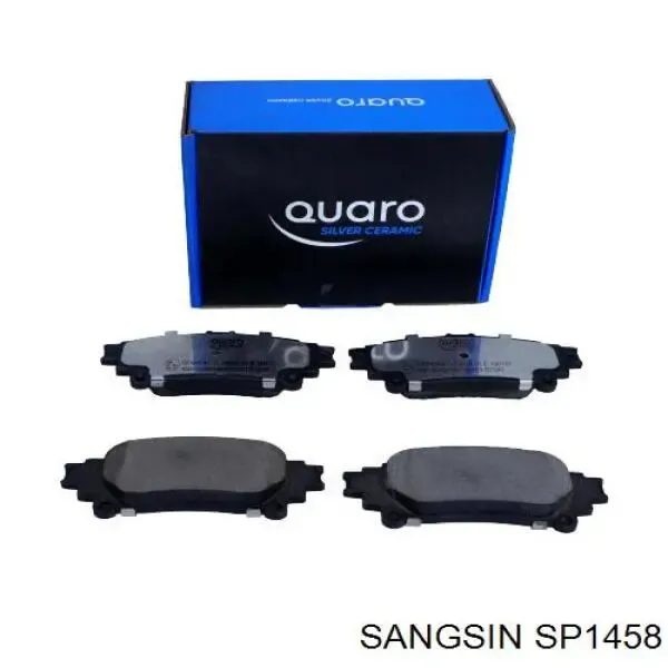 Pastillas de freno traseras SP1458 Sangsin