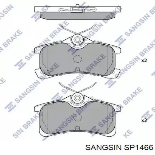 Muelle delantero SP1466 Sangsin