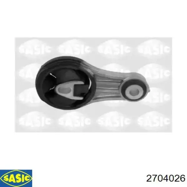 Soporte de motor trasero 6834 Metalcaucho