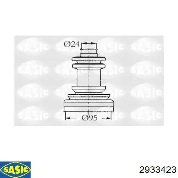 Fuelle, árbol de transmisión delantero exterior Fiat Ducato 2 230L