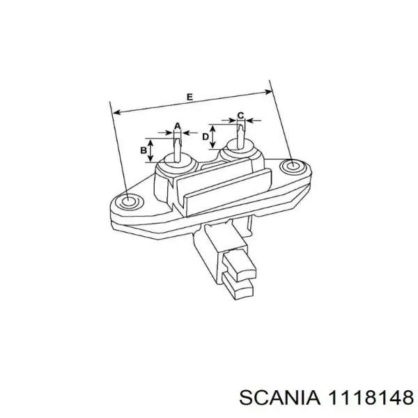 Regulador 1118148 Scania