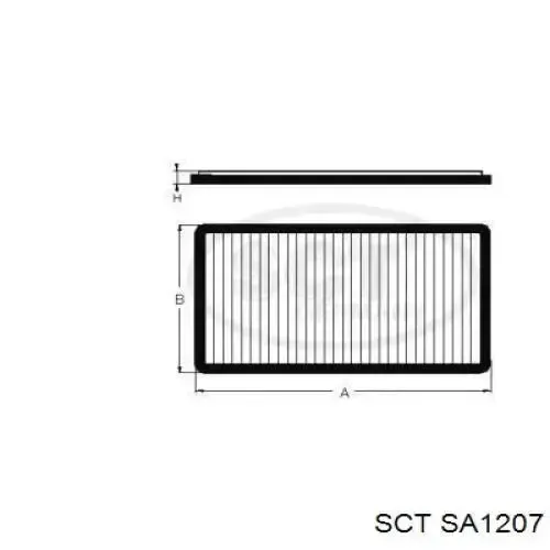 Filtro de habitáculo 93162384 Iveco