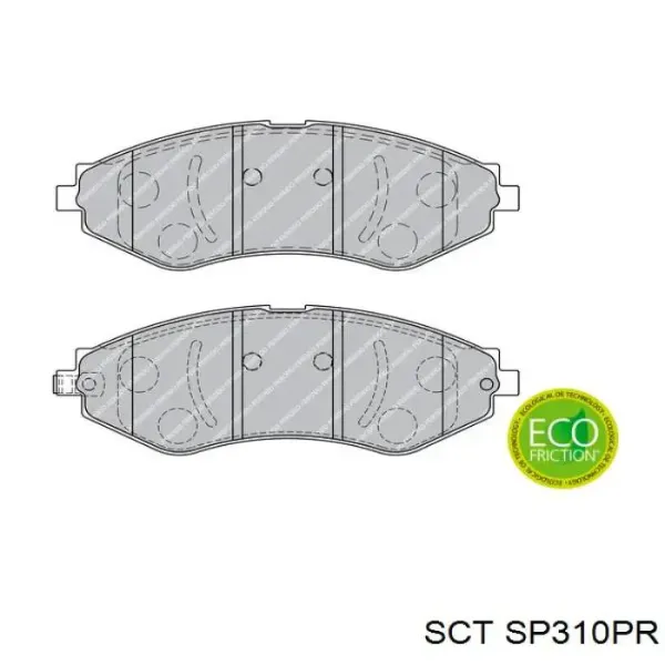 Pastillas de freno MPD15 Mando