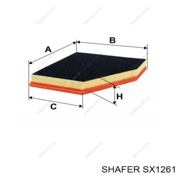 Filtro de aire SX1261 Shafer