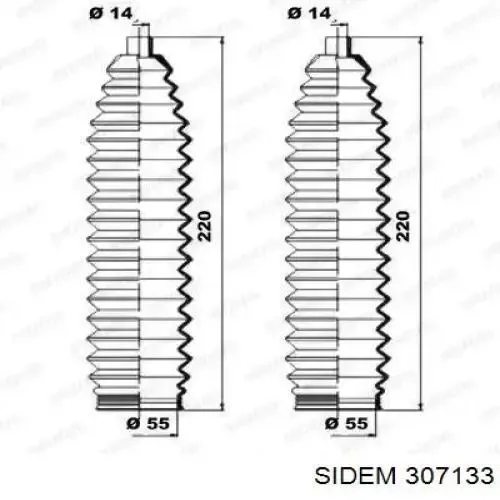 Fuelle, dirección Ford Fiesta JH, JD