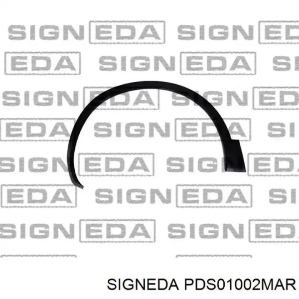 Extensión de la aleta delantera derecha PDS01002MAR Signeda
