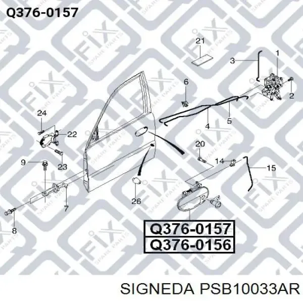 Aleta 72X1021 Polcar