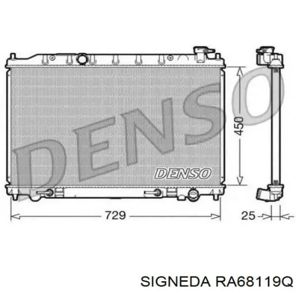 Radiador 3550083 Polcar