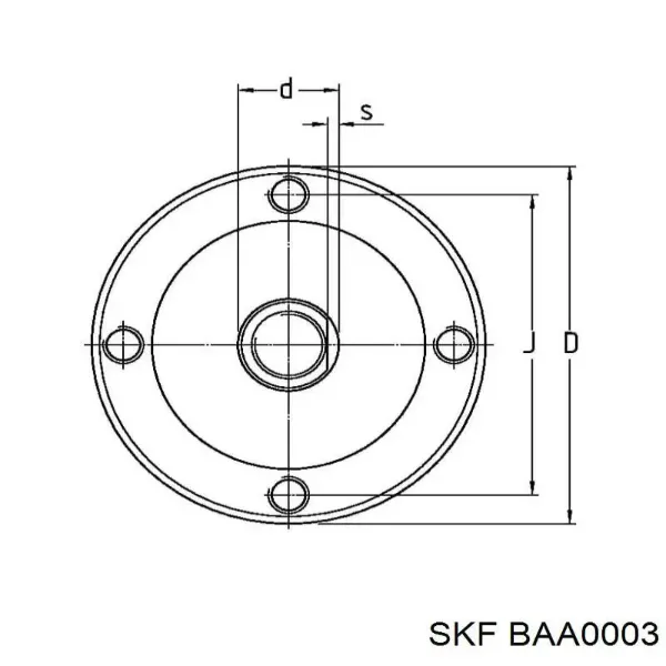 BAA0003 SKF