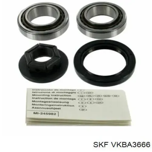 Cojinete de rueda trasero Ford Fiesta GFJ