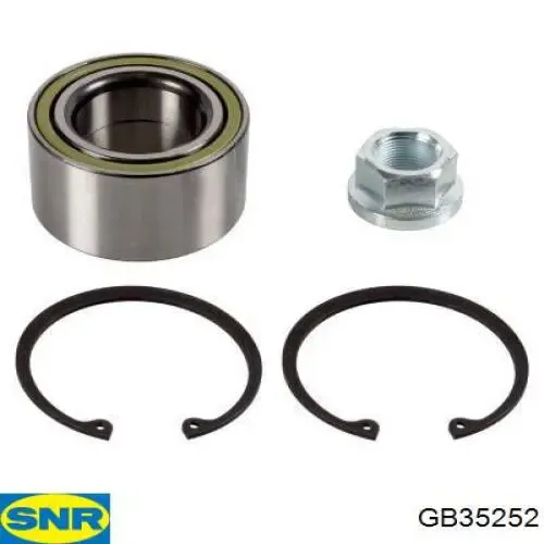 Cojinete de rueda delantero GB35252 SNR