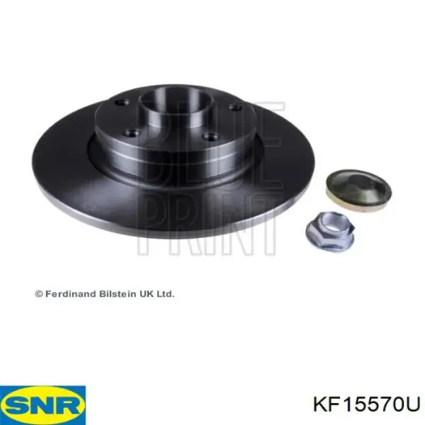 Disco de freno trasero Renault Trafic 2 FL