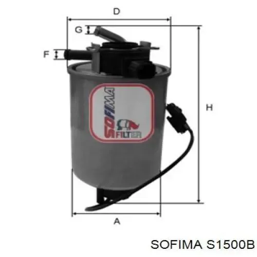 Filtro combustible BMW 3 E21