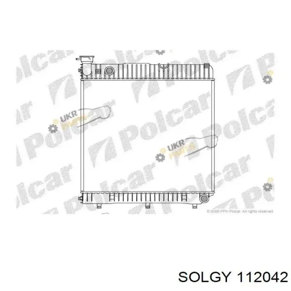 Radiador 112042 Solgy