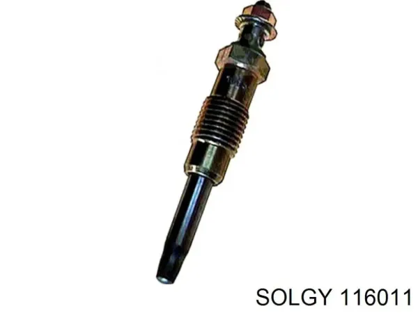 Bujía de precalentamiento 116011 Solgy