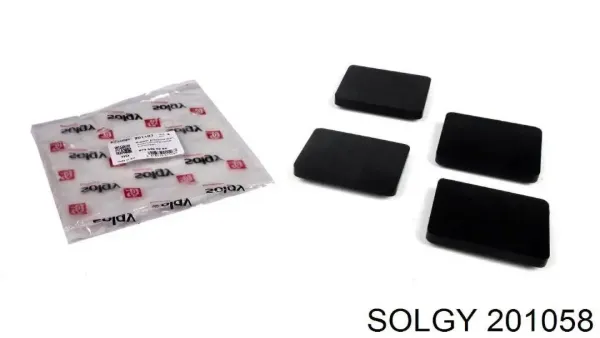 Tope de ballesta trasera 201058 Solgy