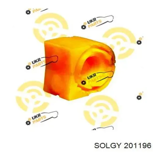 Buje de barra estabilizadora delantera 201196 Solgy
