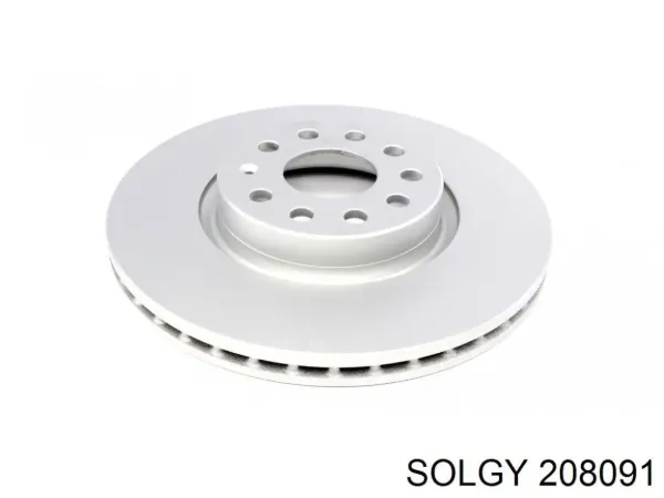 Juego de reparación de frenos delanteros 208091 Solgy