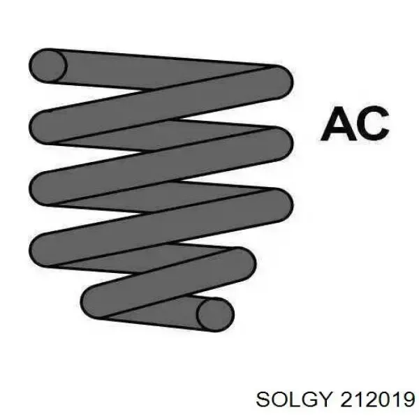 Muelle delantero 212019 Solgy