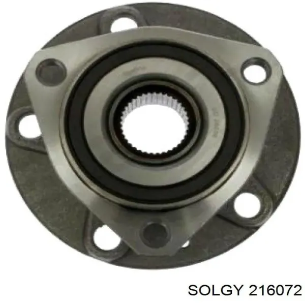 Buje de rueda delantero 216072 Solgy