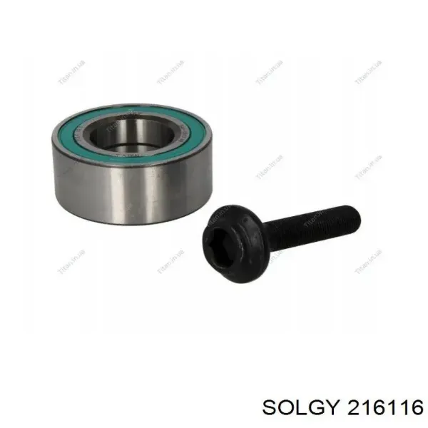 Cojinete de cubo delantero/trasero 216116 Solgy