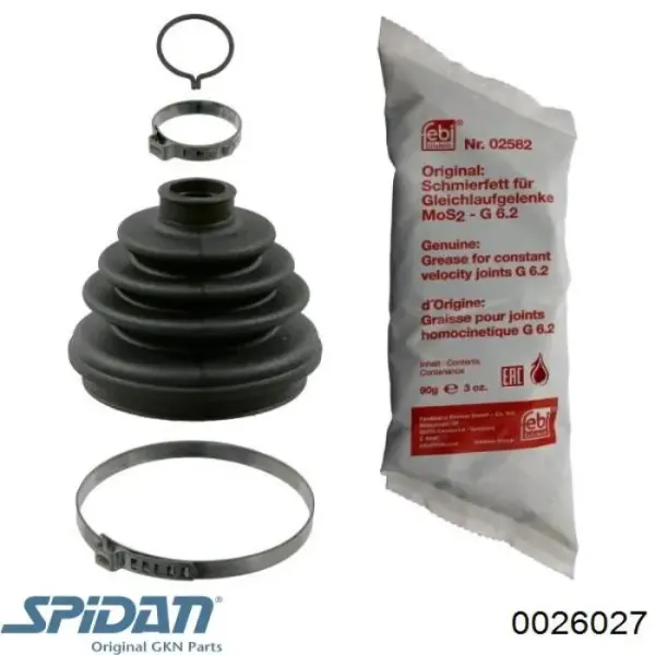 Fuelle, árbol de transmisión delantero exterior Opel Astra 51, 52, F35, M35